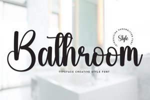 Related font Bathroom