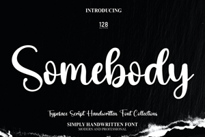 Related font Somebody