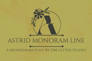 Astrid Monogram Line