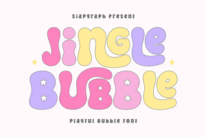 Related font Jingle Bubble