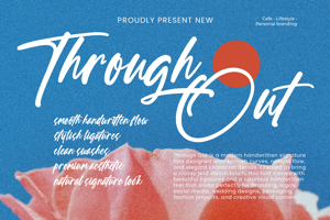 Related font Through Out
