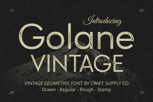 Golane Vintage Stamp