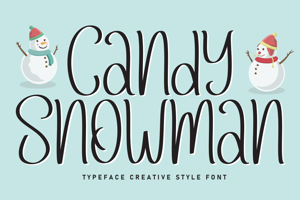 Candy Snowman