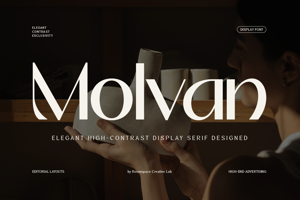 Related font Molvan
