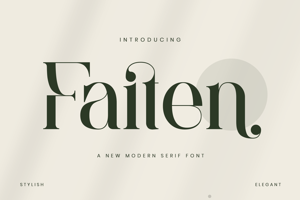 Related font Faiten