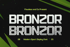 Related font BRONZOR