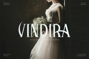 Related font Vindira