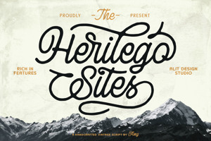 Related font Herilego Sites