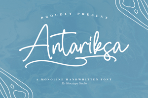 Related font Antariksa