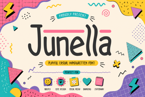Related font Junella