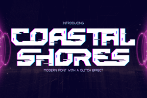 Related font COASTAL SHORES