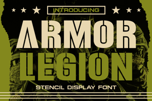 Related font Armor Legion
