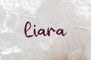 Related font L Liara