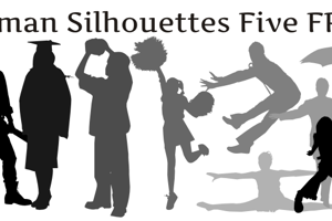 Human Silhouettes Free Five