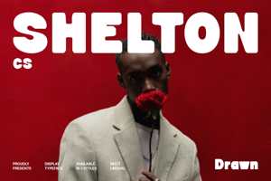 Related font CS Shelton Drawn