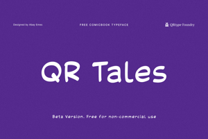 Related font QR Tales Beta