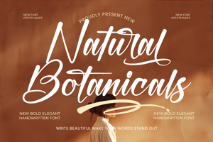 Related font Natural Botanicals