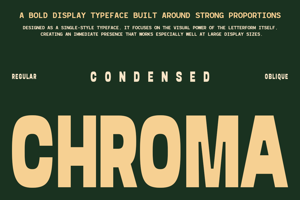 Related font Chroma