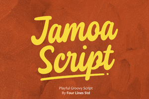 Related font Jamoa Script