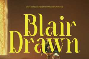 Related font CS Blair Drawn