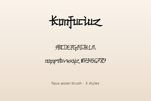 Related font Konfuciuz