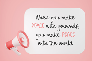 Related font Peace Marker