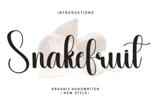 Related font Snakefruit