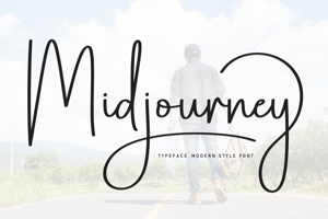 Related font Midjourney