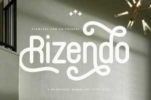 Related font RIZENDO
