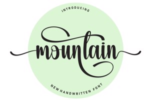 Related font Mountain