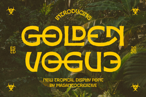 Related font Golden Vogue