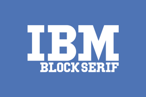 IBM Block Serif