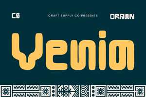 Related font CS Venia Drawn