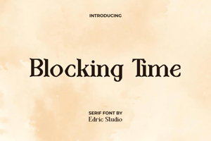 Blocking Time