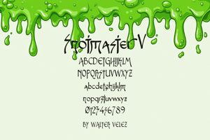 Related font Snotmaster V