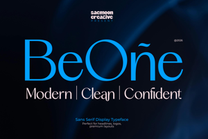 Related font Beone Sans