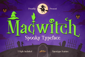Related font Madwitch