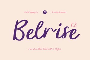 Related font CS Belrise