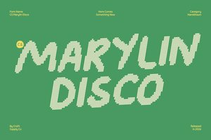 Related font CS Marylin Disco