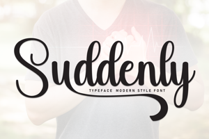 Related font Suddenly