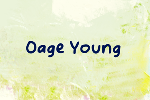 Related font Oage Young