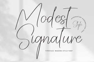 Modest Signature