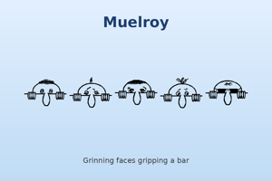 Related font Muelroy