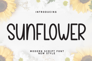 Related font Sunflower