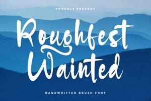 Related font Roughfest Wainted