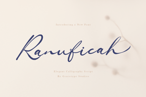 Related font Ranuficah