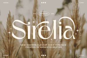 Related font Sirelia