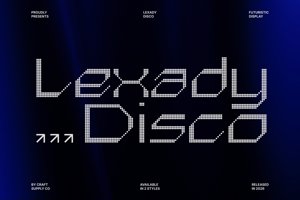 Related font Lexady Disco