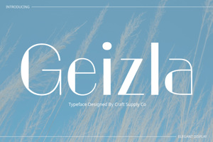 Related font Geizla