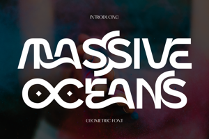 Related font MASSIVE OCEANS